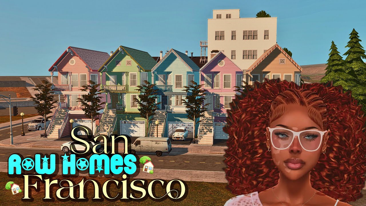 РЕАЛИСТИЧНЫЕ ТАУНХОУМЫ САН-ФРАНСИКО-РОУ [СНЯТЬ МЕБЕЛЬ] │ The Sims 4 │ФАЙЛ СОХРАНЕНИЯ СУЩЕСТВУЮЩЕГ...