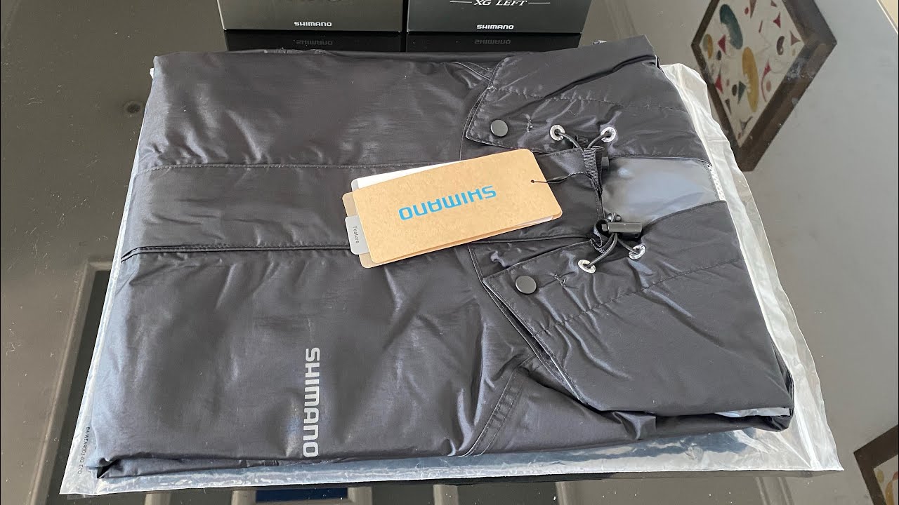 Capa de chuva para Pesca da Shimano, será que vale a pena??? 🤟🏻😁🎣🦖
