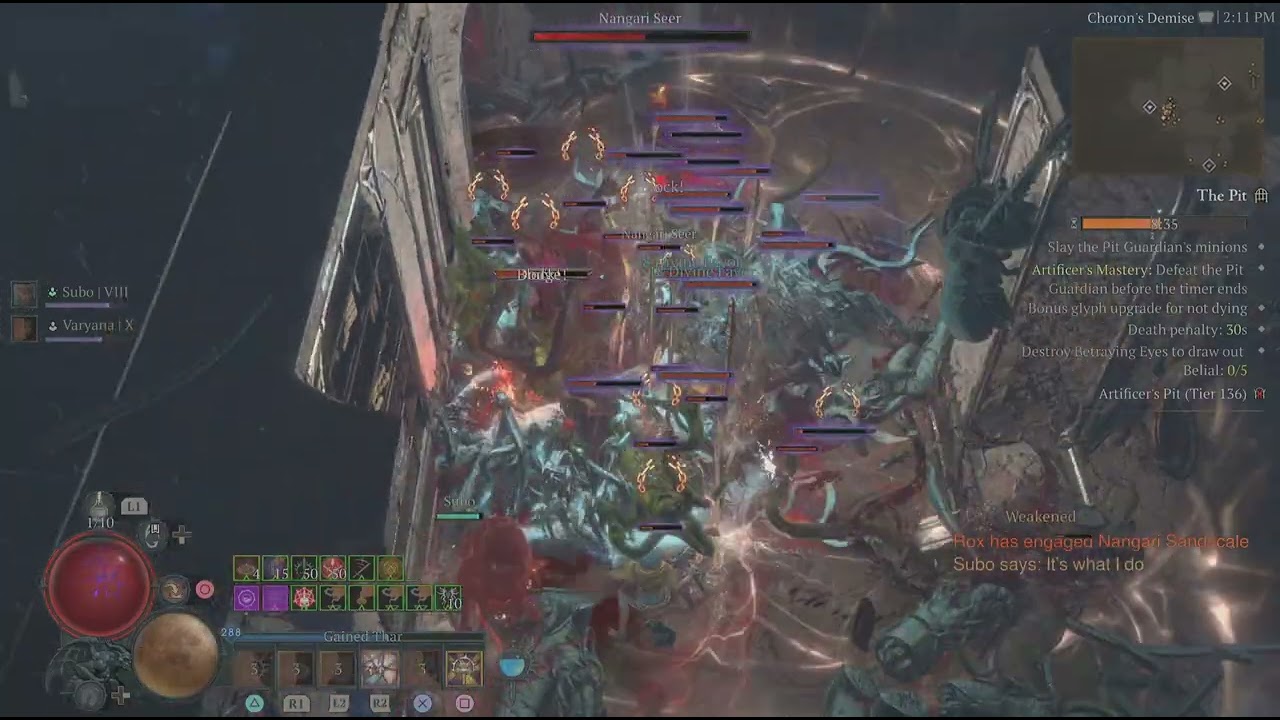 Diablo IV_pit 136 Paladin post nerf season 11