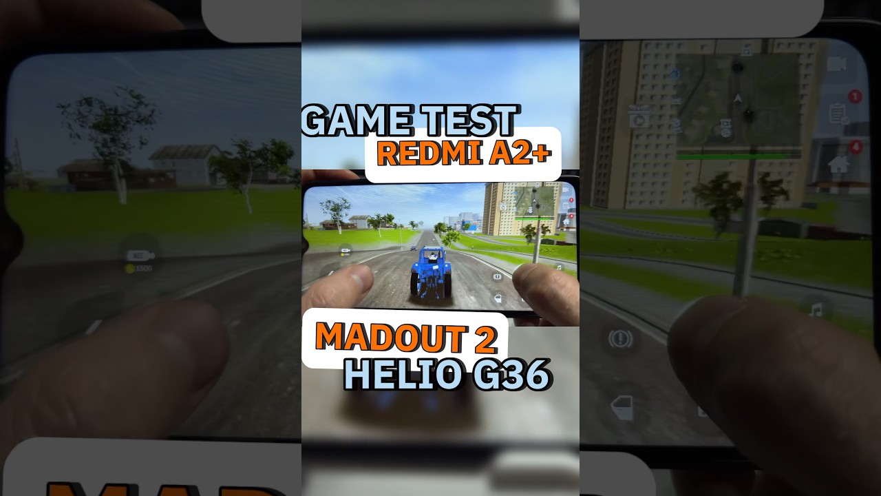 Redmi A2 plus Madout 2 game test #gametest #игротест