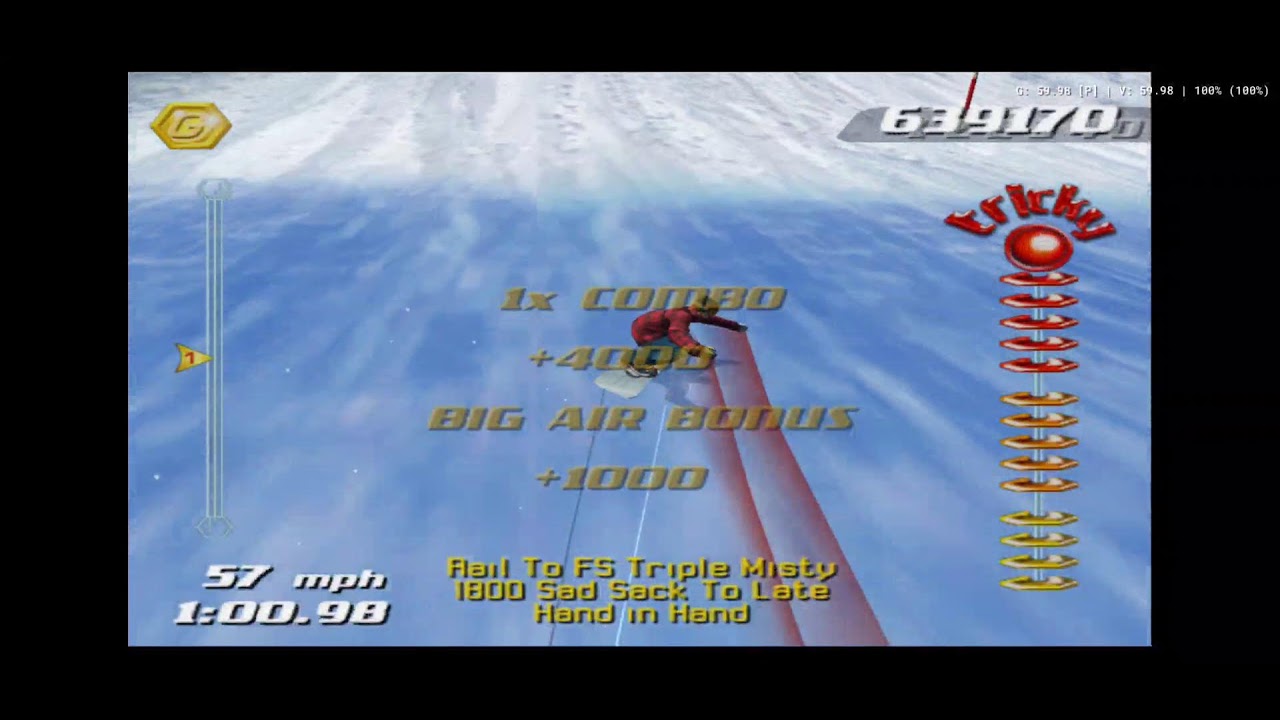 ssx tricky live showoff in garibaldi!