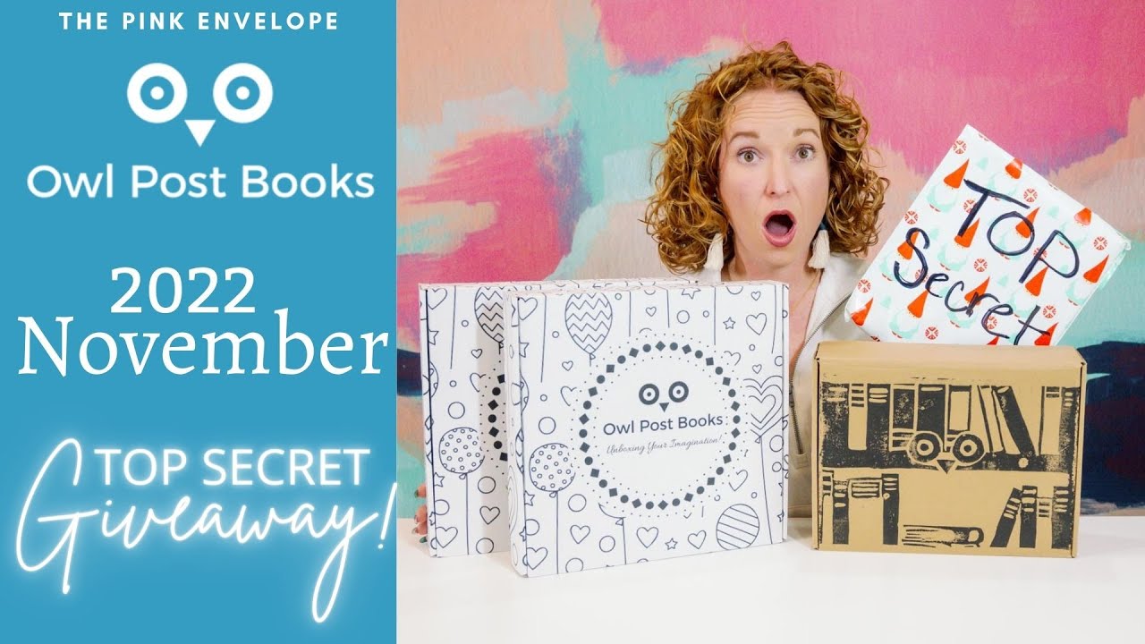 Owl Post Books Review + 4 Book Bag GIVEAWAYS - Kids Book Subscription Box