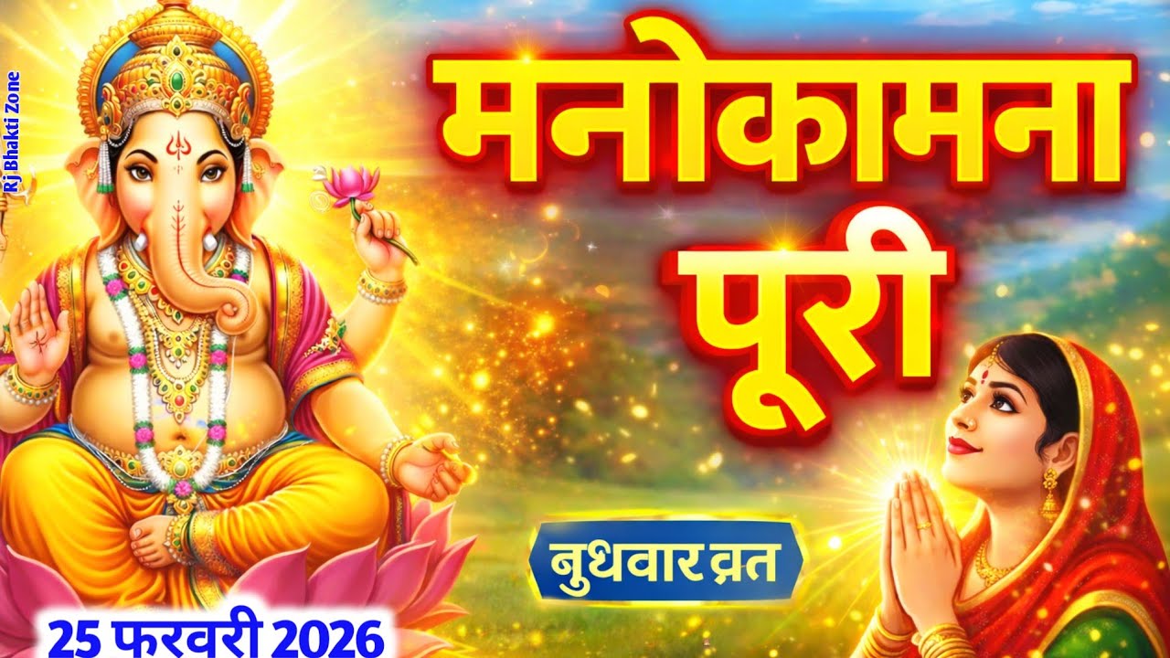 आज की रोचक बुधवार कथा 👌 | गणेश जी की महिमा सुनें और पाएं बुद्धि व सफलता का आशीर्वाद || Budhvaar Ktha