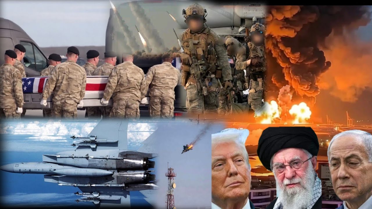 Etazini Fenk Pèdi 4 Lòt Soda - 3 Avyon Gè Etazini Kraze Ak Misil - Iran 🇮🇷 Dil Pap Negosye Ak USA