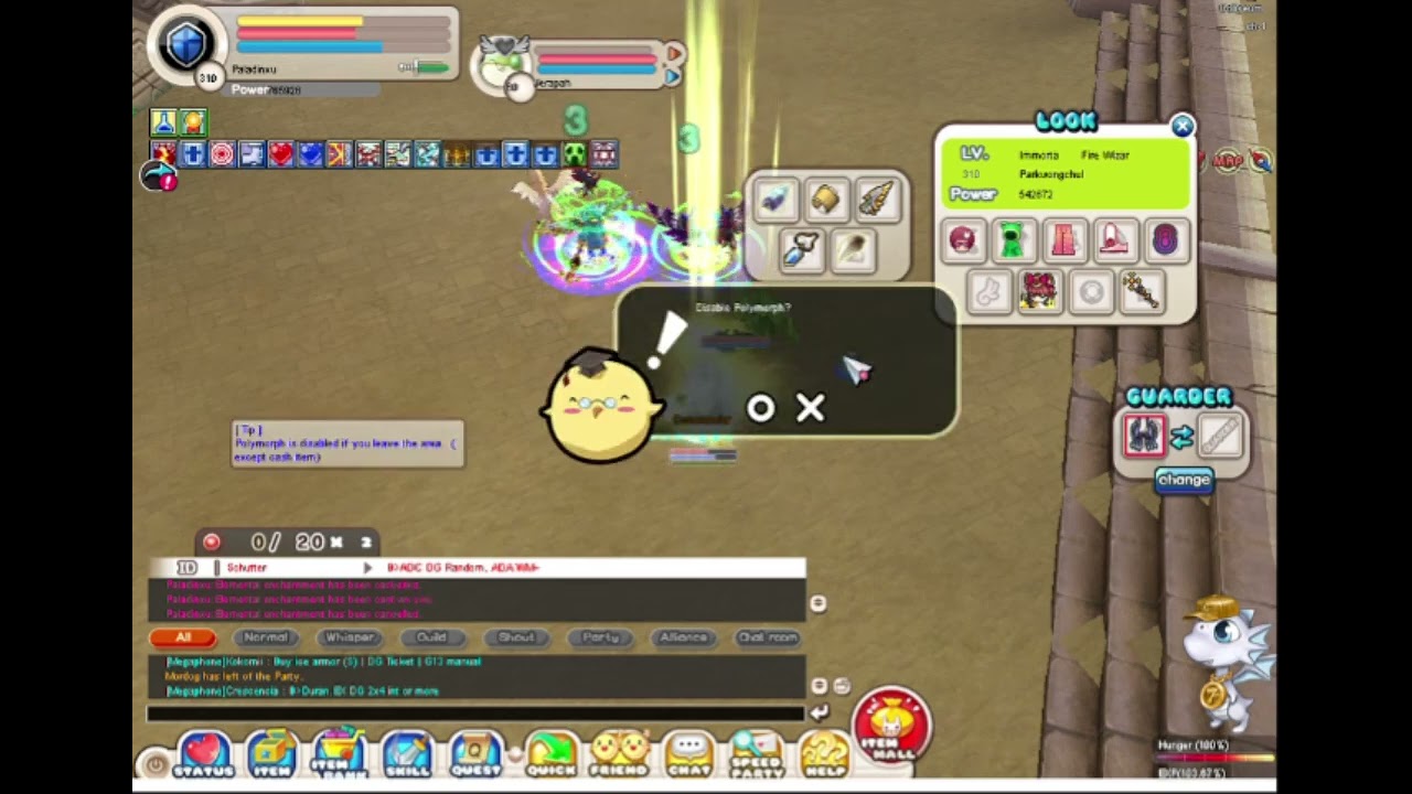 Seal Online BOD : Defender PVP Colosseum