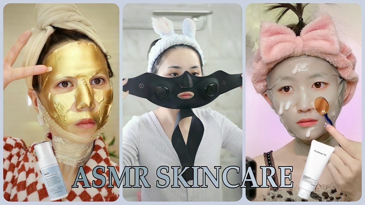 💦✨NEW ASMR SKINCARE AND BEAUTY TREATMENTS VIDEOS💦✨| TIKTOK CHINA satisfying compilation 抖音 DOUYIN 中国