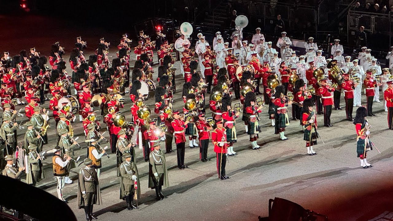 Military Bands at the 2025 Royal Edinburgh Military Tattoo - Tattoo In Two Minutes!