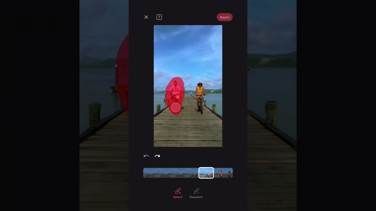 Удалите все из вашего видео с помощью инструмента Vanish от Videoleap #videoleap #videoediting #e...