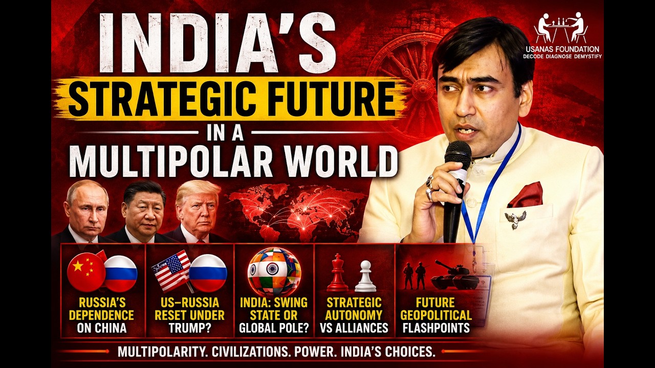 India&rsquo;s Strategic Future in a Multipolar World | Geopolitics Explained