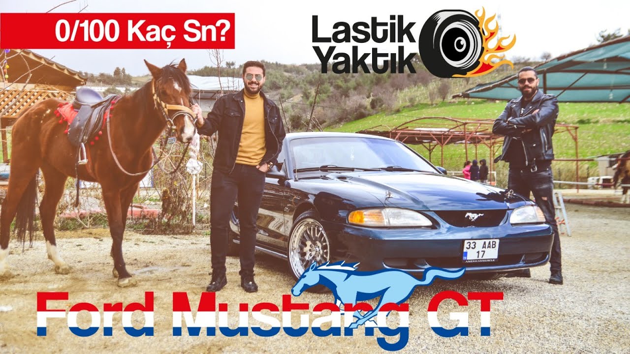 FORD MUSTANG GT |  AMAZING BURNOUT  | 0-100 KM TESTİ