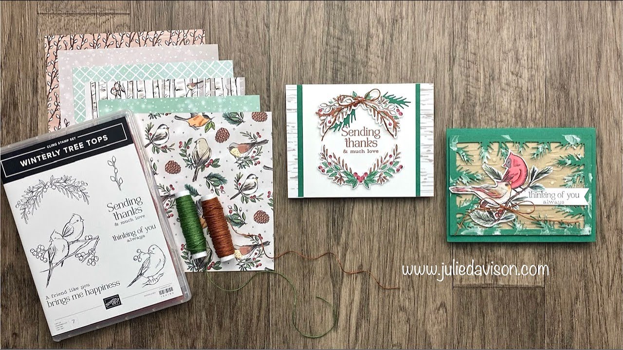 Sneak Peek! Stampin' Up! Nest of Winter Cards | 8/1/24 Thursday Night Stamp Therapy