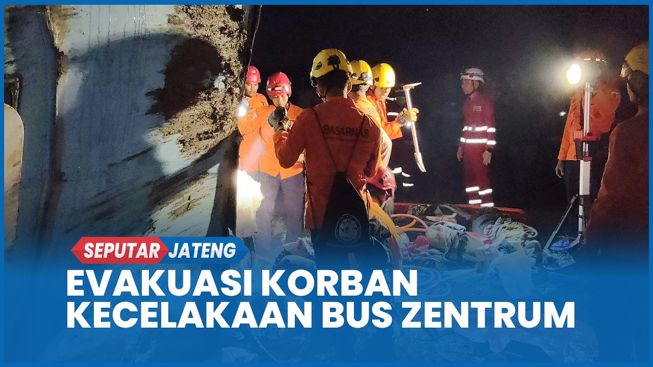 Evakuasi Korban Kecelakaan Bus Zentrum Terjepit Bodi Butuh Waktu 2 Jam