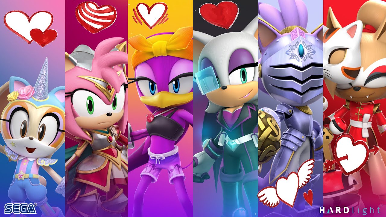 Sonic Forces Speed ​​Battle — случайные девушки-бегуны #МеждународныйЖенскийДень! Все персонажи р...