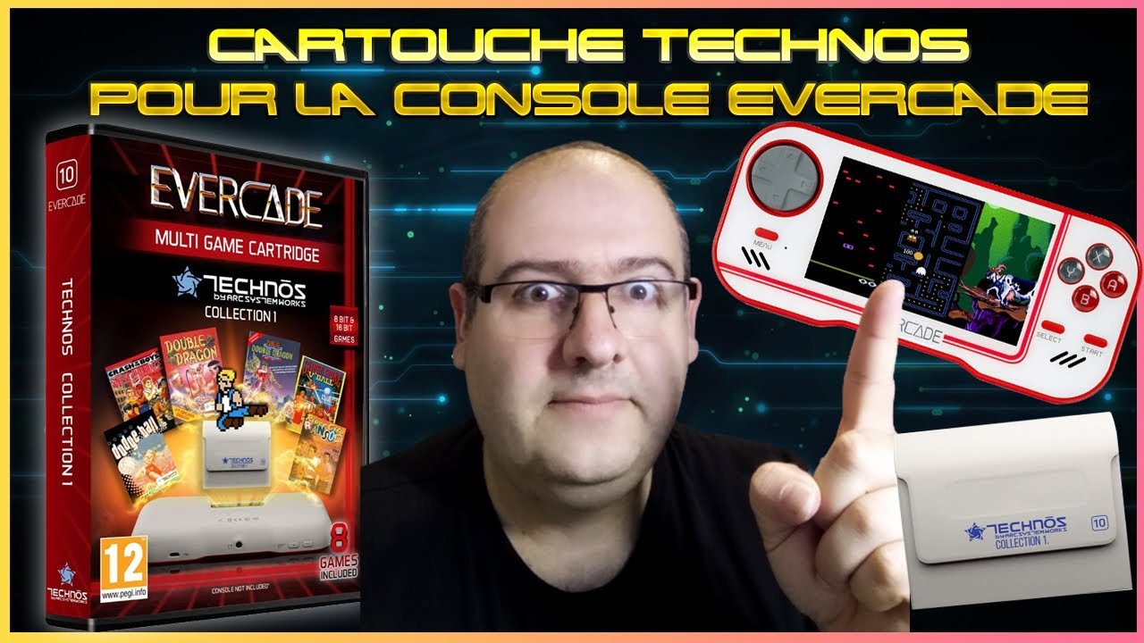 Cartouche Technos compilation  pour la console evercade