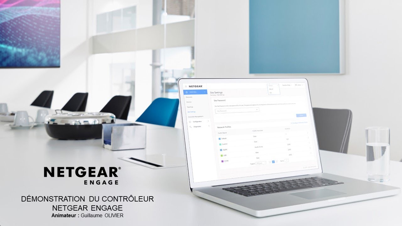 NETGEAR AV LINE - Démonstration de notre Engage Controler