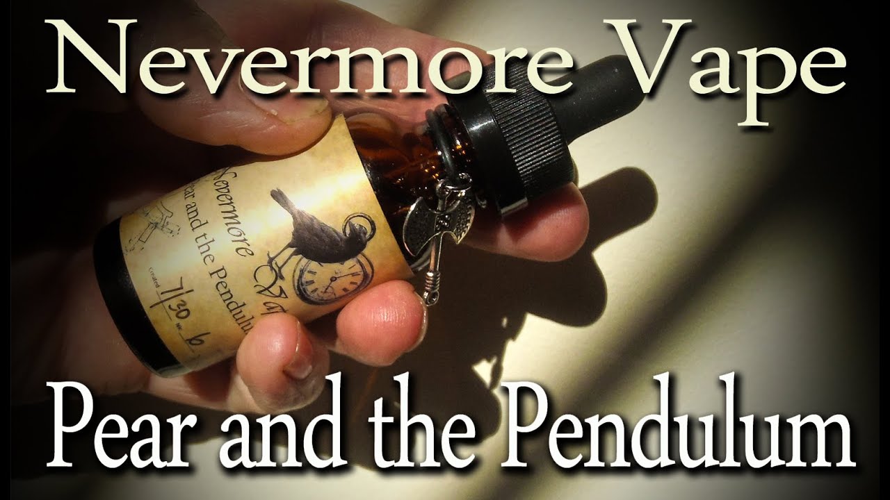 Pear and the Pendulum from Nevermorevape e-liquid e-juice