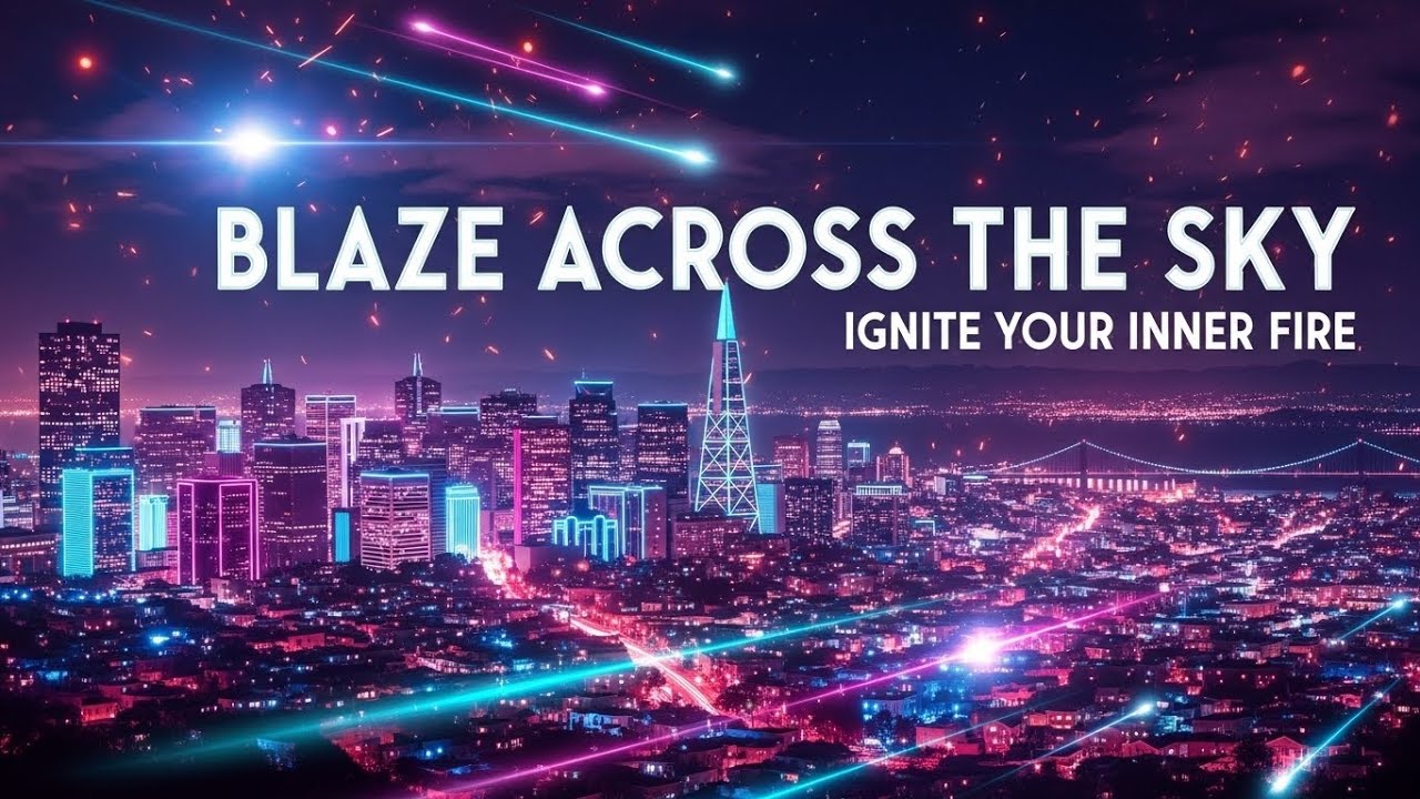 Blaze Across the Sky - Ignite Your Inner Fire