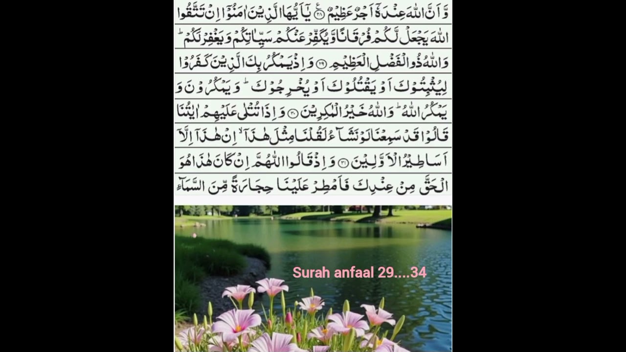 Surah anfaal ayah 29...34... the beginners course...word to word translation with short tafseer 
