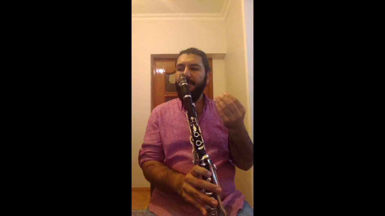 Onur Kızılırmak - Muhayyerkürdi makamı şarkı üzerinde çalışma #klarnet #onlineklarnetdersi