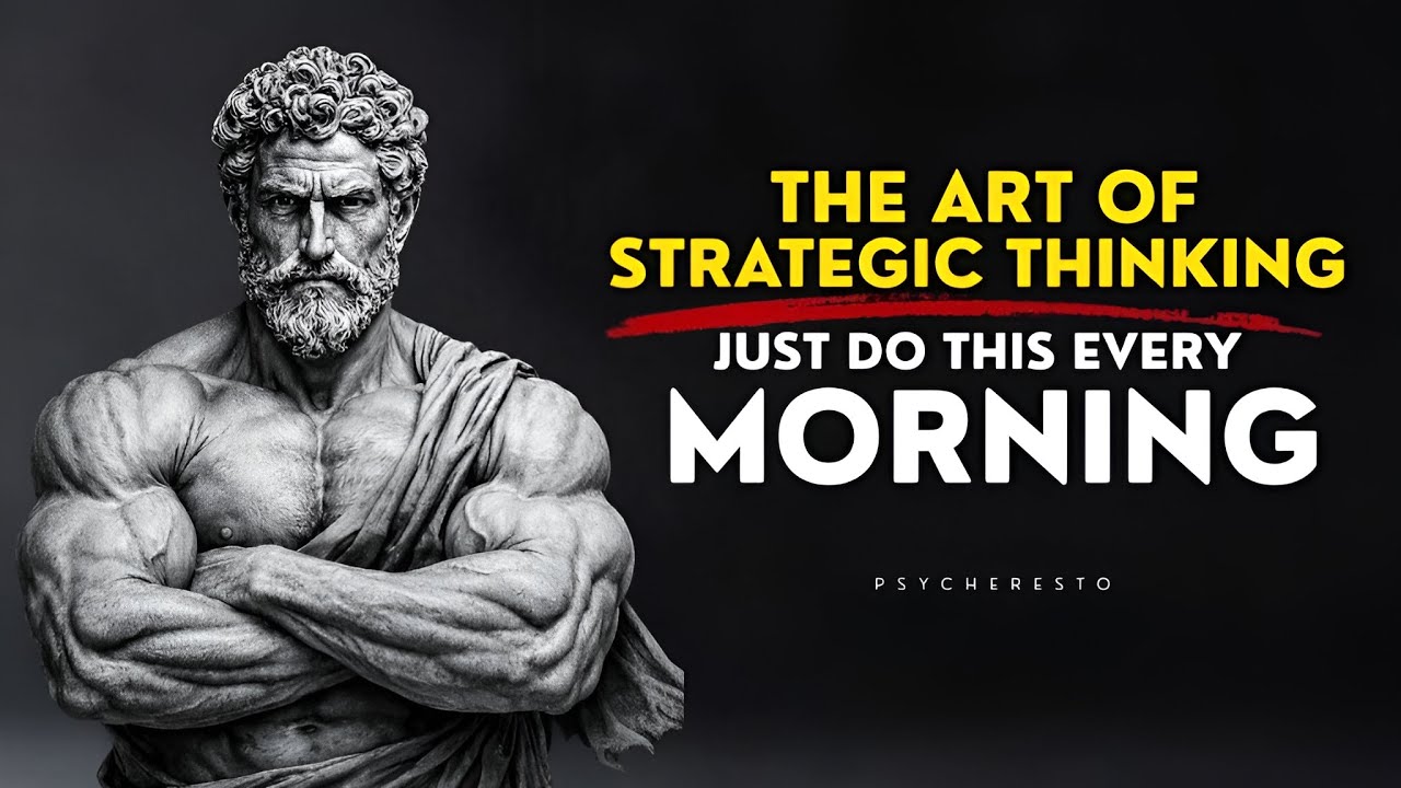 The Art of Strategic Thinking | Outsmart Any Challenge & Win Big in Life | Stoicism
