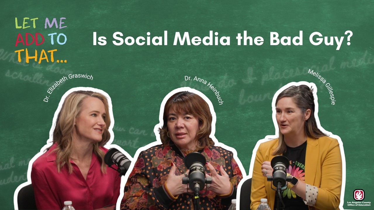 Social Media Isn't the Bad Guy: Let Me Add To That podcast (Ep. 38)