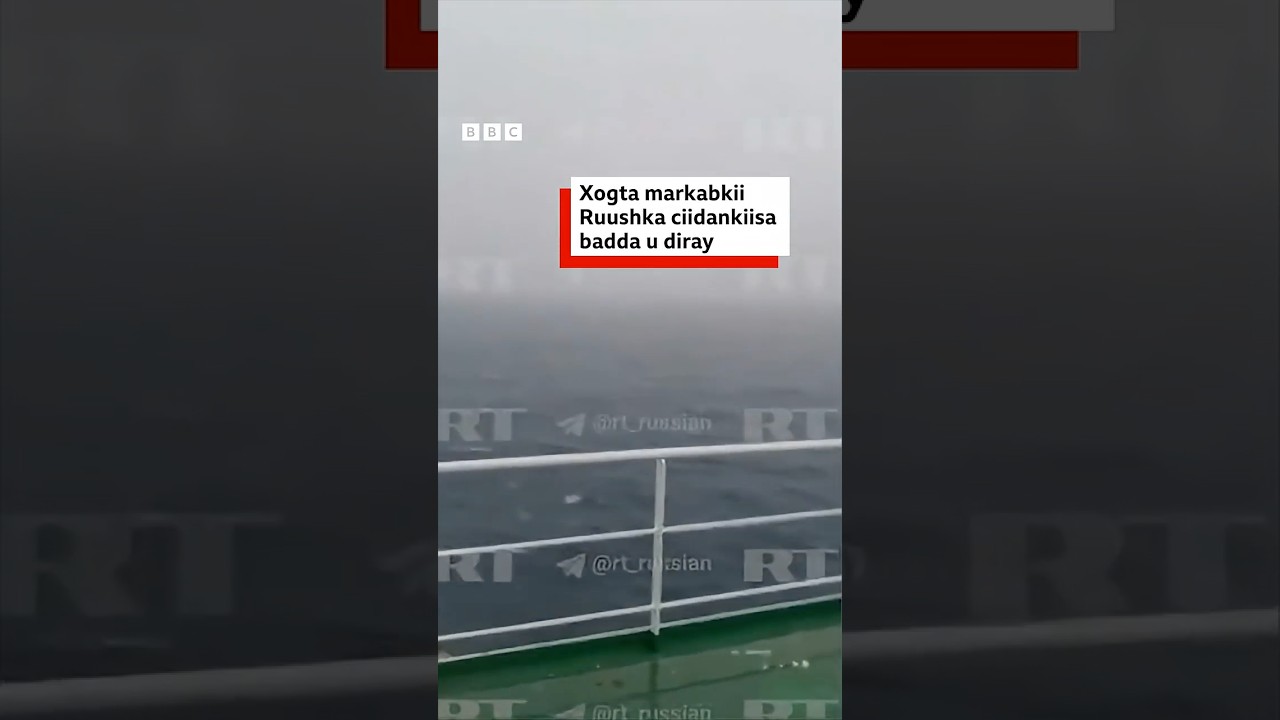 Mareykanka oo war degdeg ah ka soo saaray markabkii Ruushka  ciidankiisa badda u diray