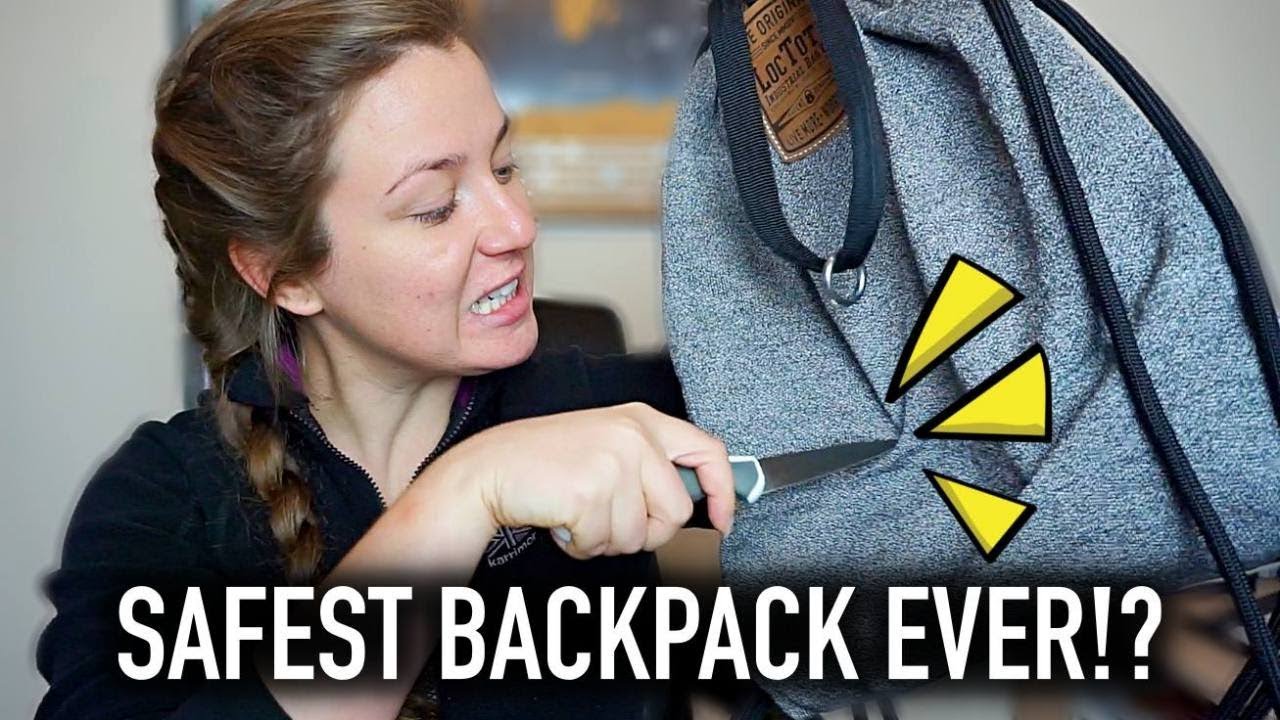 THE MOST SECURE BACKPACK IN THE WORLD?? | Loctote Flak Sack Review