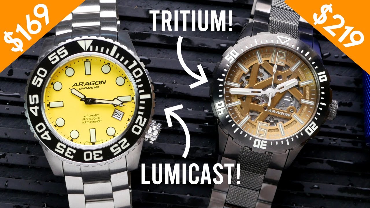 Two Cool Affordable Divers from Aragon - Regeneron and DiveMaster 4 Evo