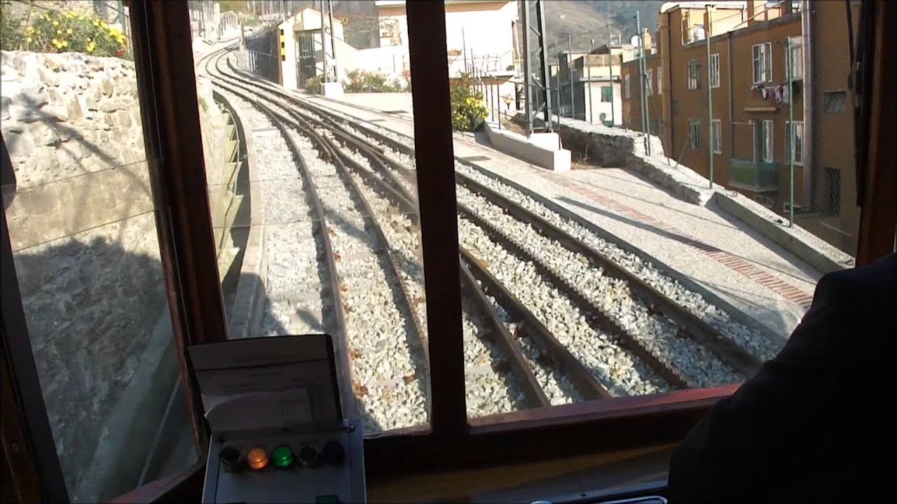 Ferrovia Principe Granarolo, Rack (Cog) Railway, Genoa Italy