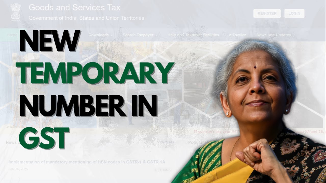 New Temporary Identification Number (TIN) Notification in GST | Rule 16A |
