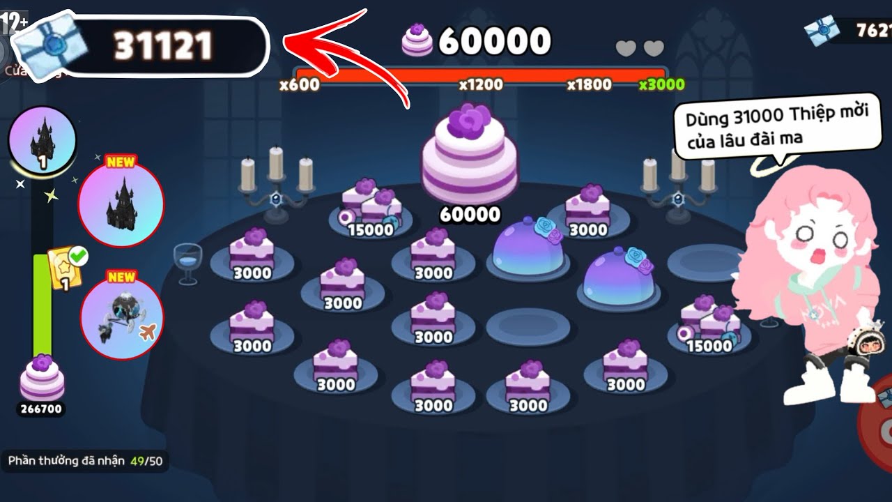 [Play Together] NgọcThanh2k3 DÙNG 31000 THIỆP MỜI THU THẬP ĐẠI TIỆC BÓNG TỐI NHẬN FULL ĐỒ SỰ KIỆN