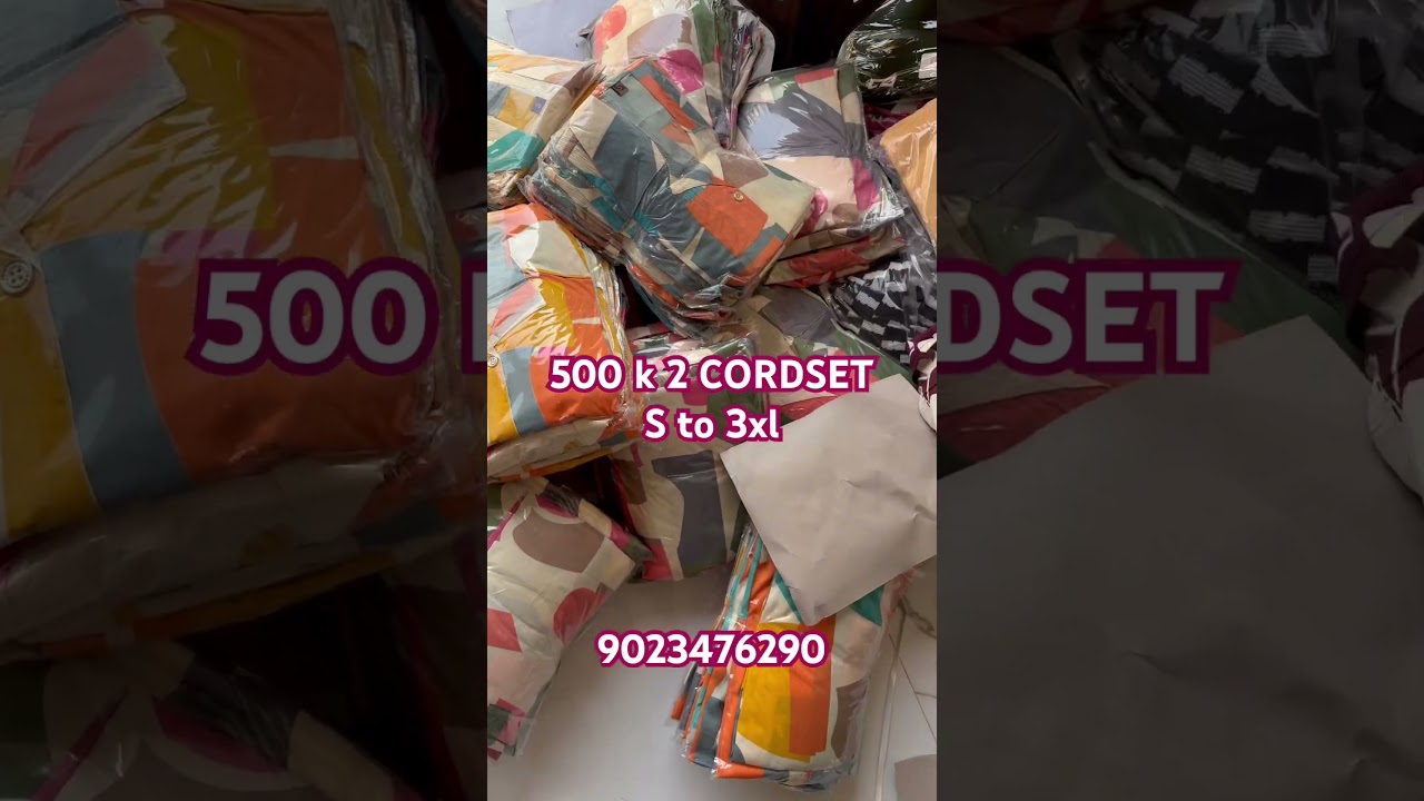 250₹ CORDSET #cordset #tankara #morbi #surat #wholesale #retail