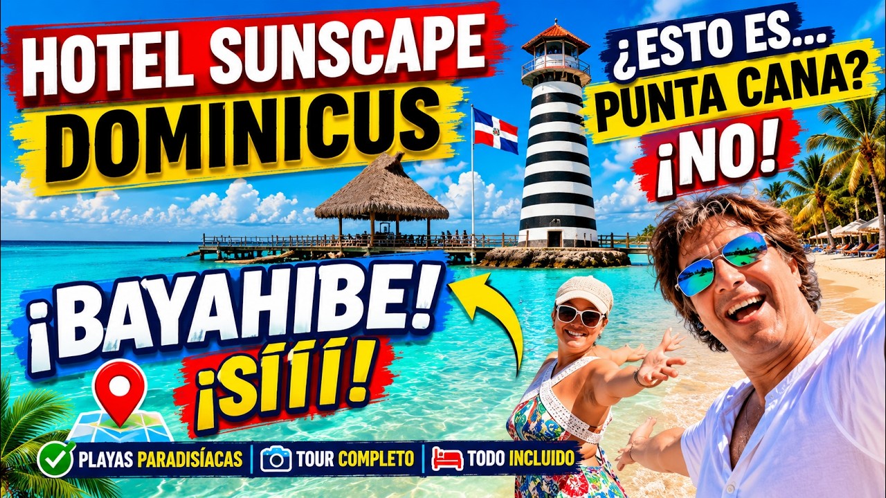 SUNSCAPE DOMINICUS: Te contamos TODO | ¿Creías que era Punta Cana? Es BAYAHIBE, destino TOP en R.D.