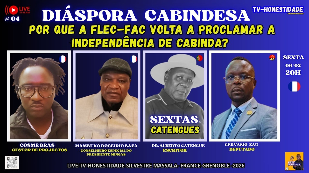 # DIÁSPORA CABINDESA: POR QUE A FLEC-FAC VOLTOU A PROCLAMAR A INDEPENDÊNCIA DE CABINDA?