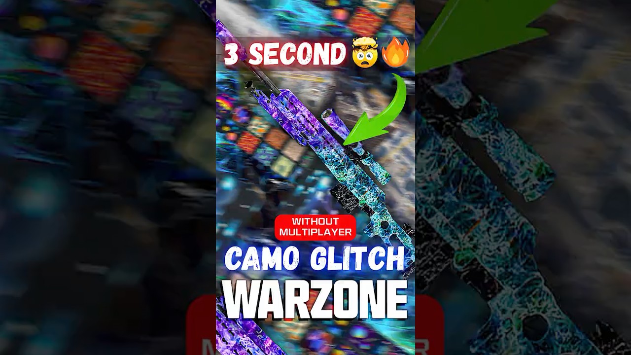 Warzone Camo glitch + MW3 Camos on bo6 guns | camo glitch black ops 6 | camo swap glitch bo6 #glitch