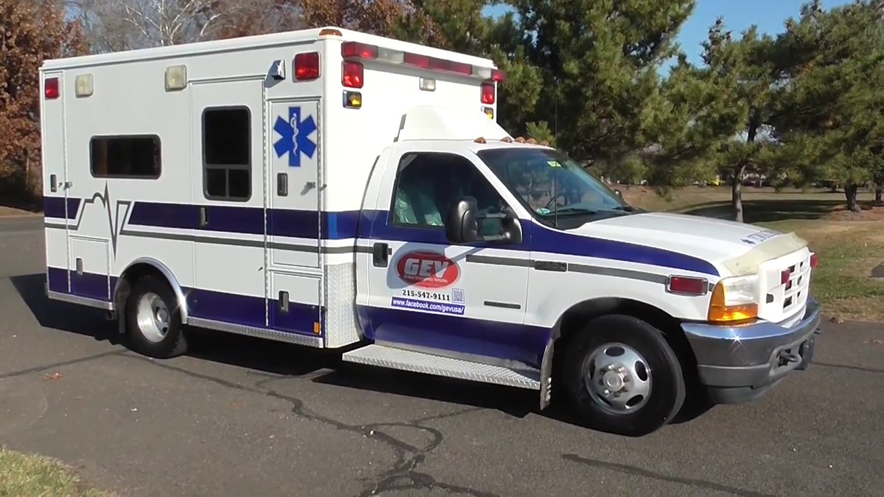 2001 Ford F350 Wheeled Coach Type I Ambulance at GEV