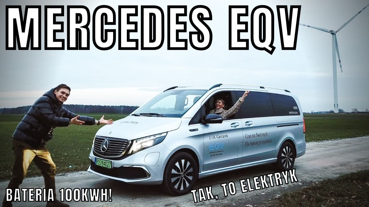 Elektryczny MERCEDES EQV⚡️Jaki ZASIĘG? Jak się prowadzi? TEST PL