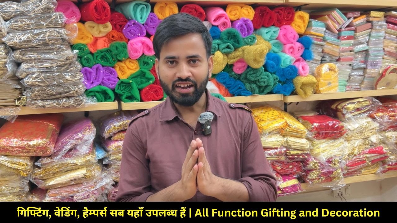 Shubh Mangal Stores, Aminabad Lucknow | Gifting, Hampers & Decor Solutions @dukandar2.0 #wedding