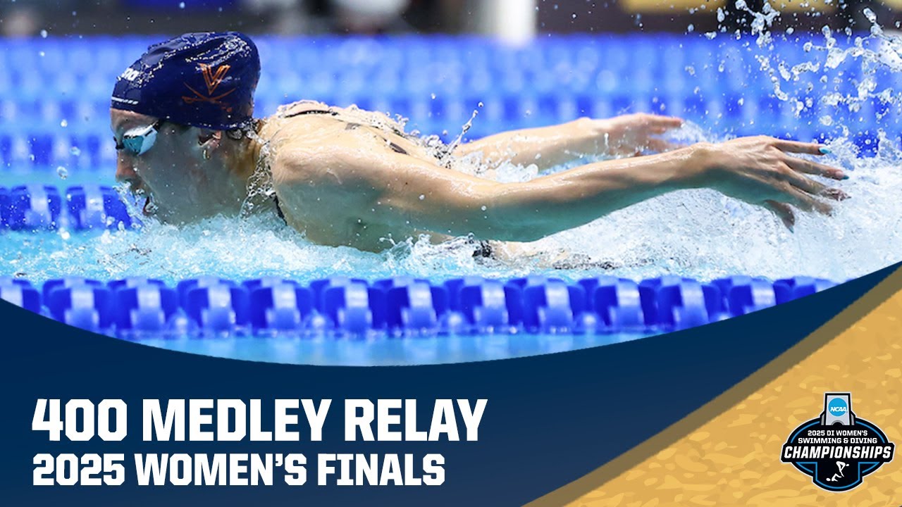 Women's 400 medley relay | 2025 NCAA swimming championships