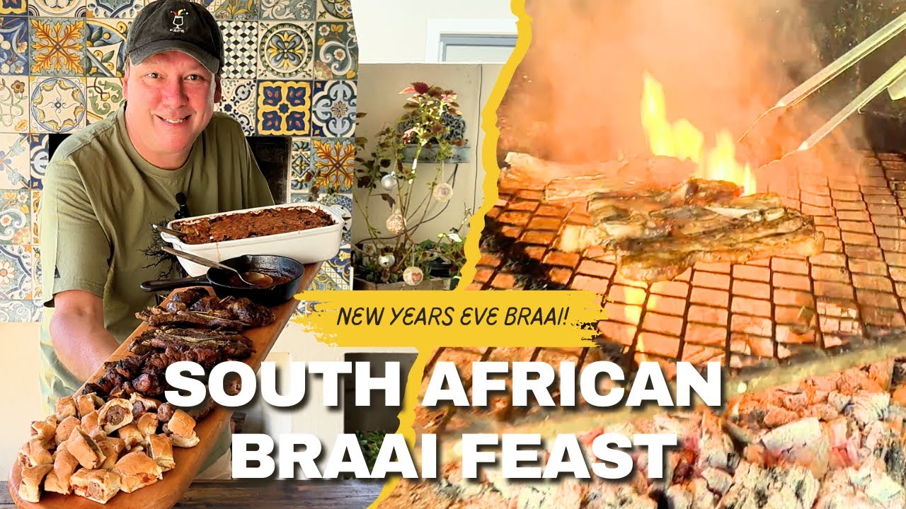 Новогоднее барбекю-ассорти 🇿🇦🔥 | Южноафриканский праздничный ужин в стиле барбекю