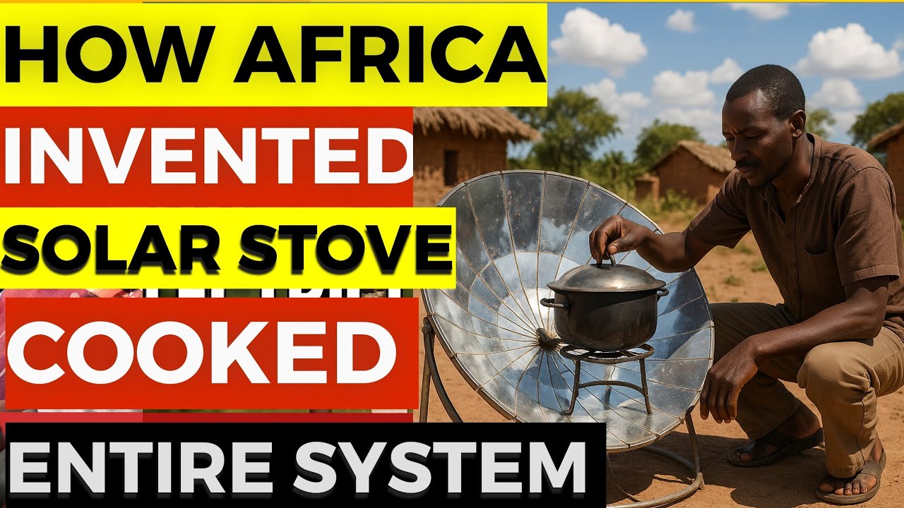 How African Man From South Africa Invented SOLAR STOVE | Here’s How He Did It