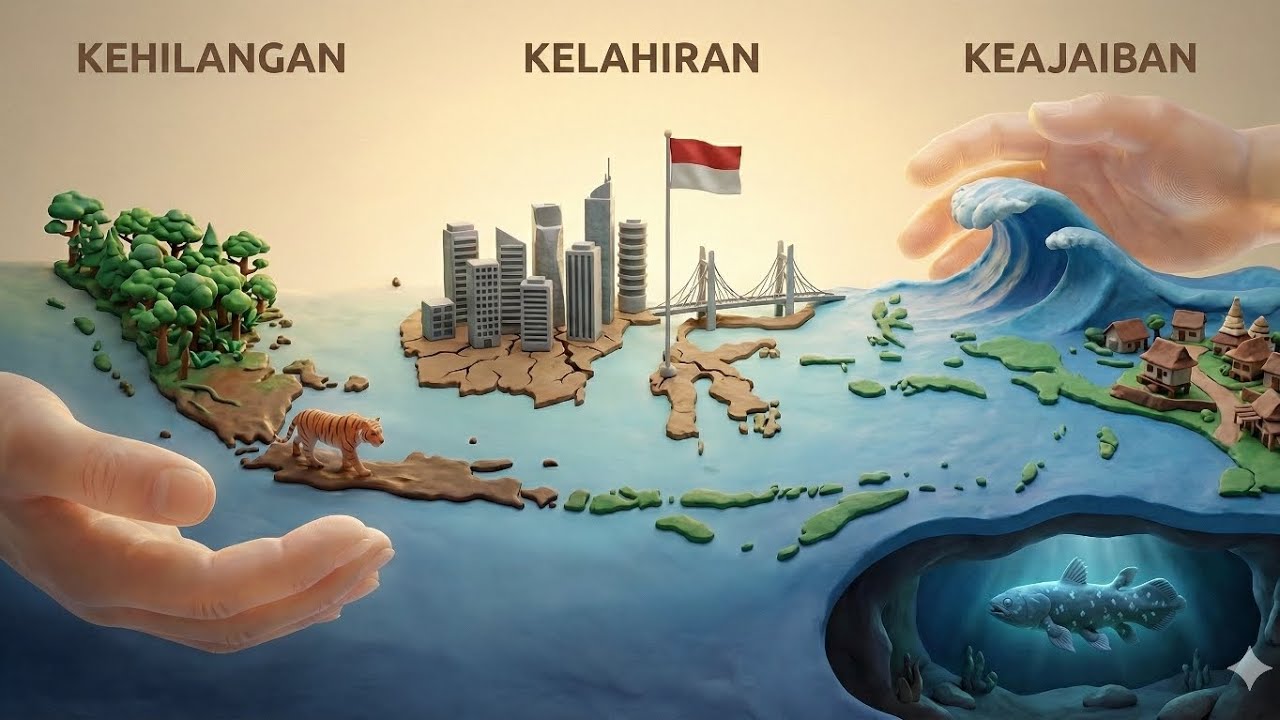 Beginilah kondisi alam Indonesia dalam 100 tahun terakhir.