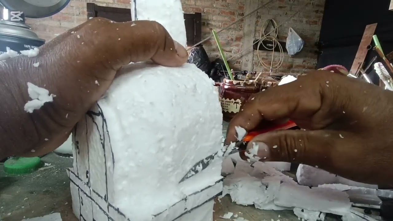 Efecto humo y fuego para pesebre