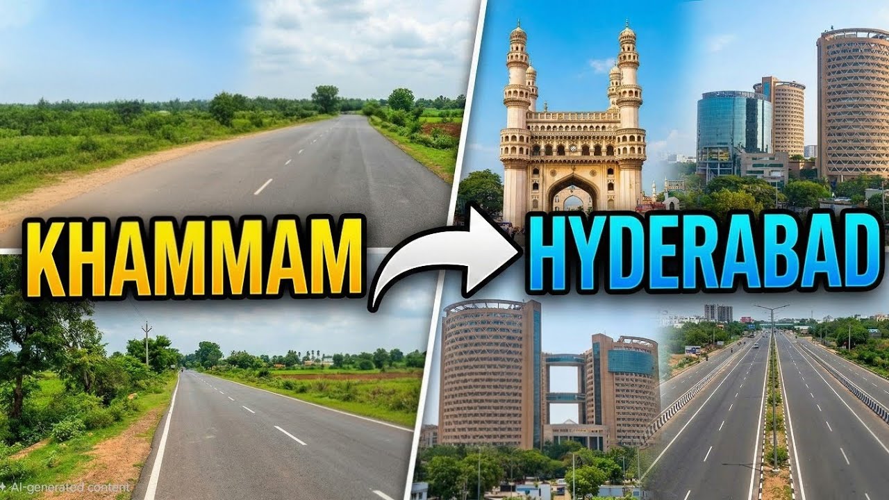 Khammam to Hyderabad 🚗💨 #Travel #Journey || 2026