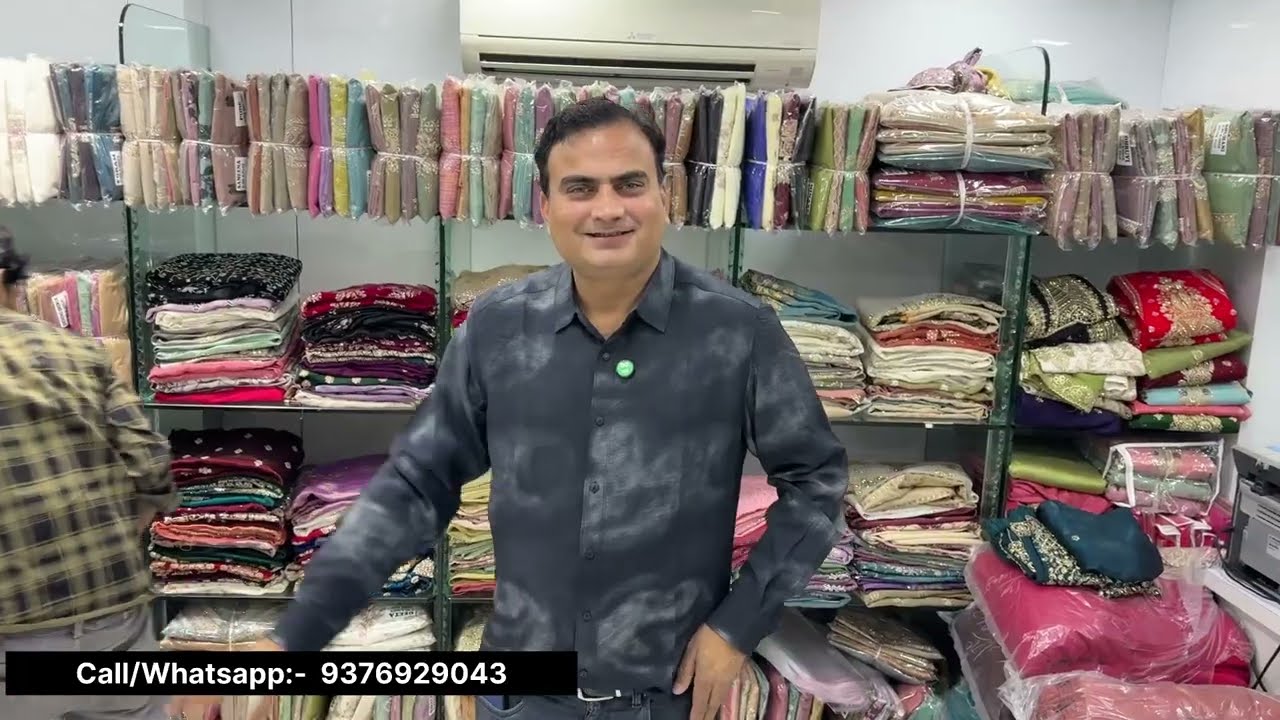 ज़बरदस्त pure के Eid Ramjan Luxury suits factory होलसेलर भी यहीं सें लेते है सूट 