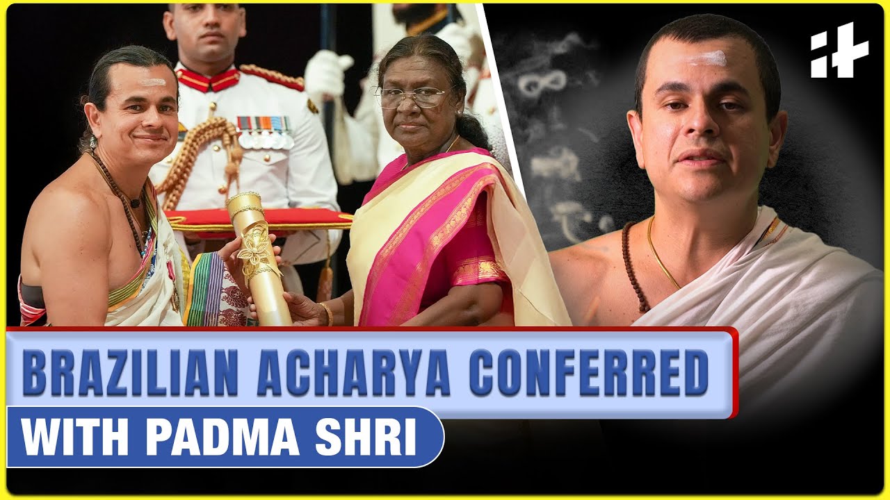 Padma Shri for Acharya Jonas Masetti who Left his Stock Market Career to Pursue Adhyatma