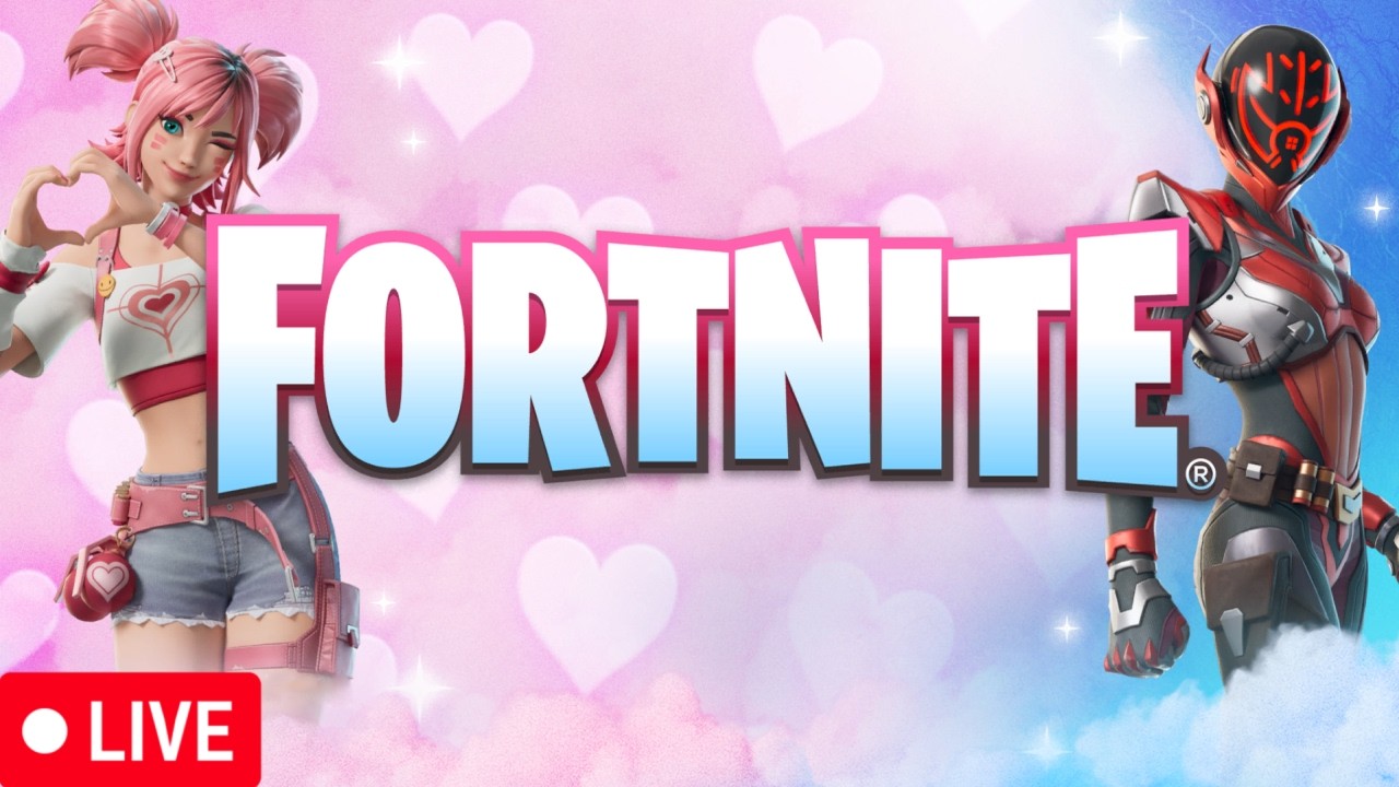 🔴 LIVE - 💕 Happy Valentine's Day! 💕 - Fortnite Chapter 7: Pacific Break