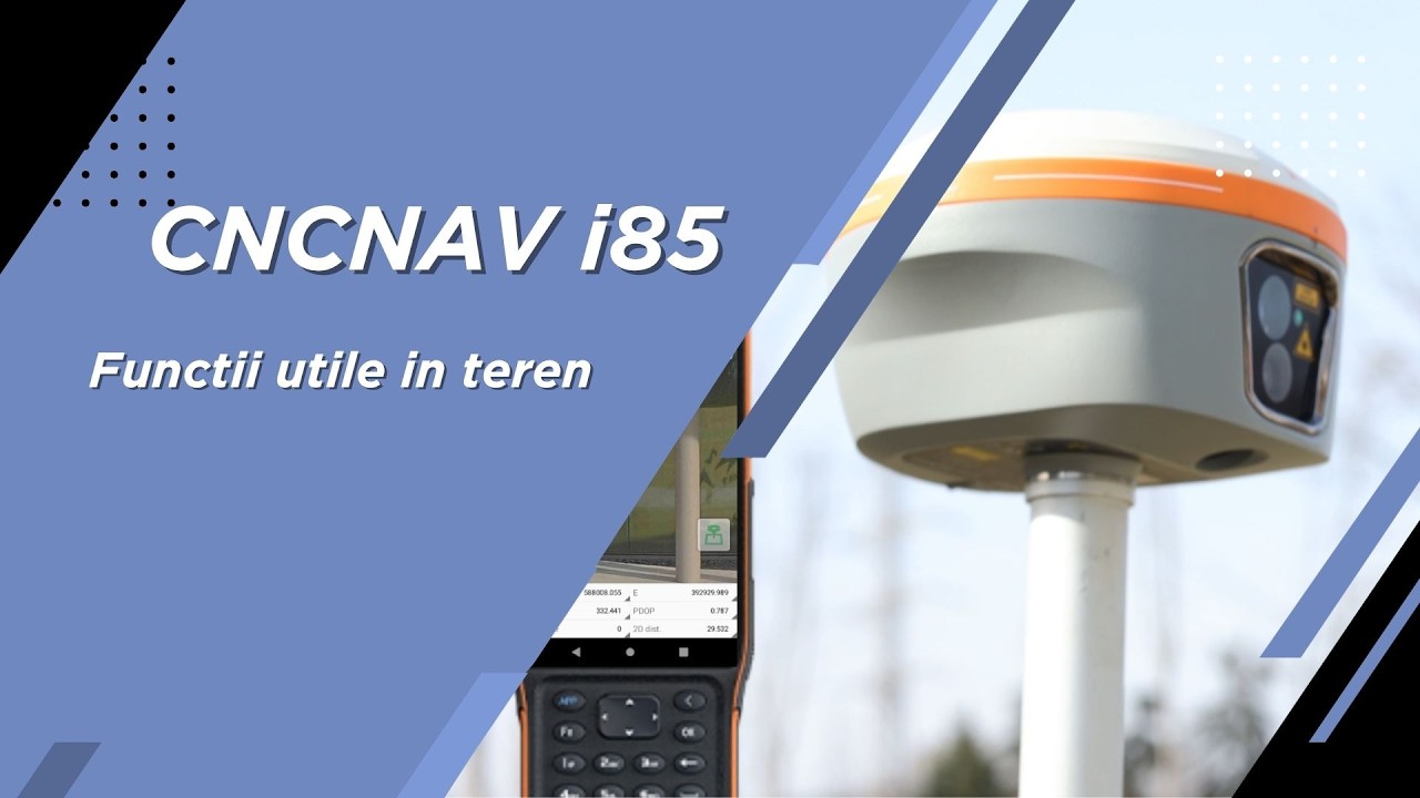 CNCNAV i85 - Functii utile in teren - SKYGRID.RO