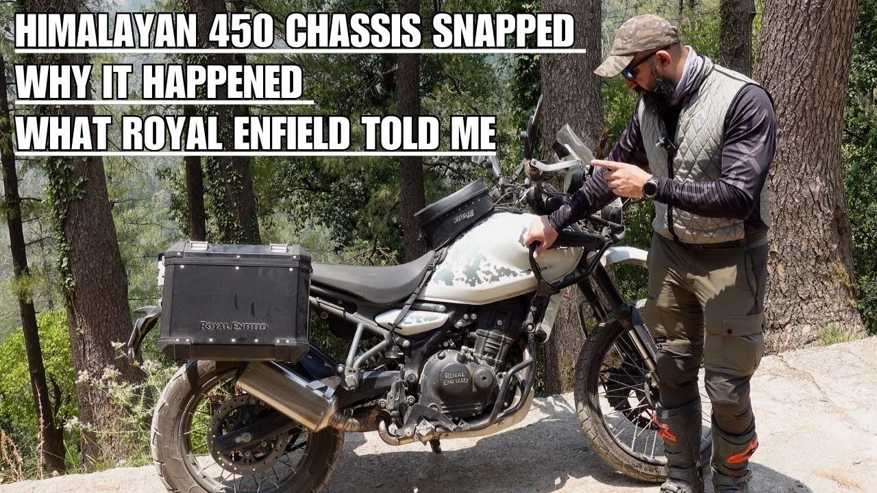 Почему сломалось шасси Himalayan 450: чему я научился на Royal Enfield