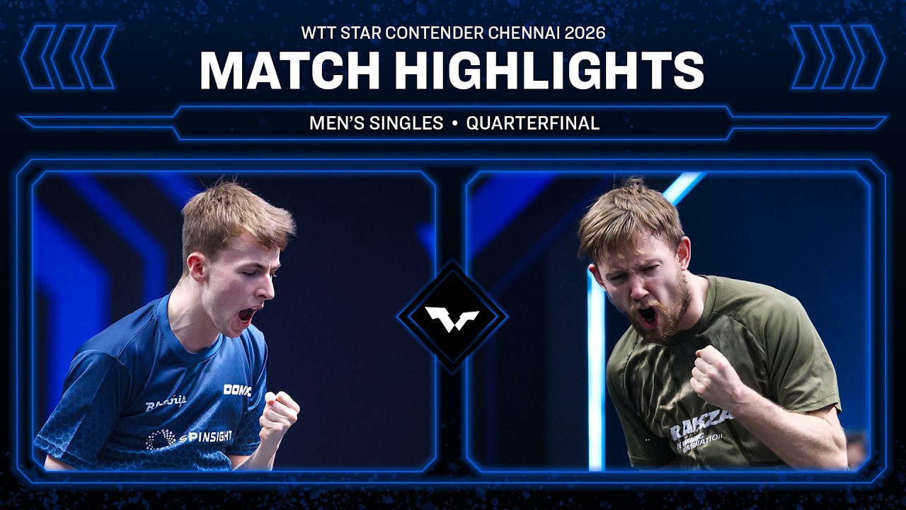 Flavien Coton vs Elias Ranefur | MS QF | #WTTChennai 2026